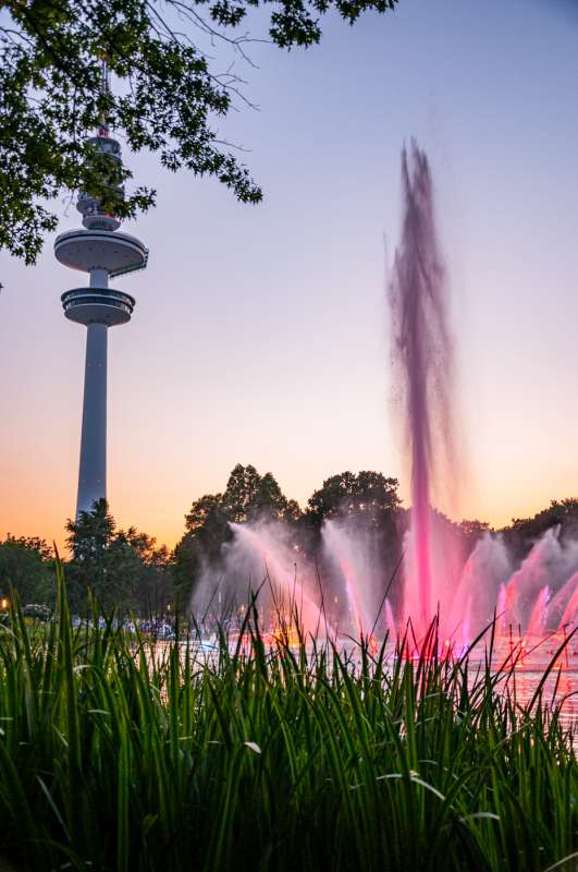 Planten un Blomen in Hamburg ist ein beliebter Park in der Nähe vom Hotel Hanseport Hamburg.