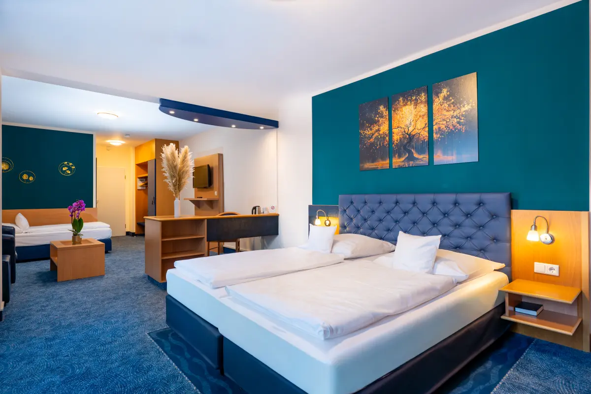 Zimmer Triple Appartement Hotel Hanseport Hamburg